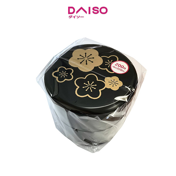 Jual Daiso Round Stacking Box bento box | Shopee Indonesia