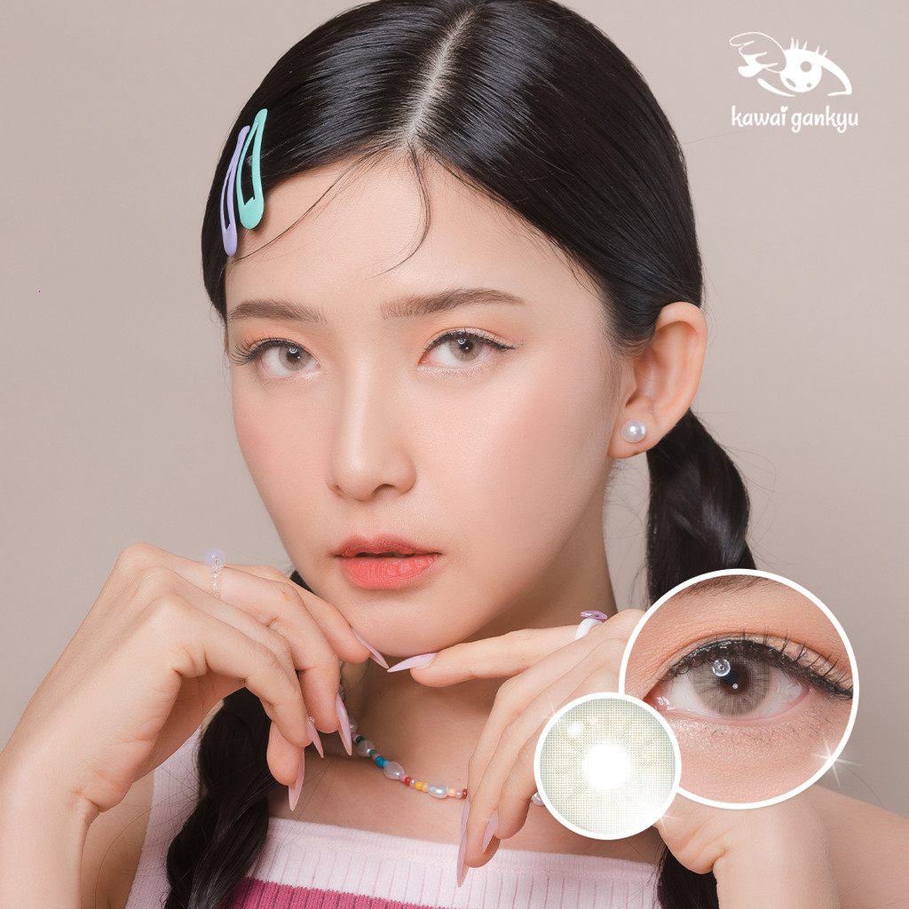 Jual Kawaigankyu Softlens Luina Santorini Brown Botol Setengah Pasang Shopee Indonesia