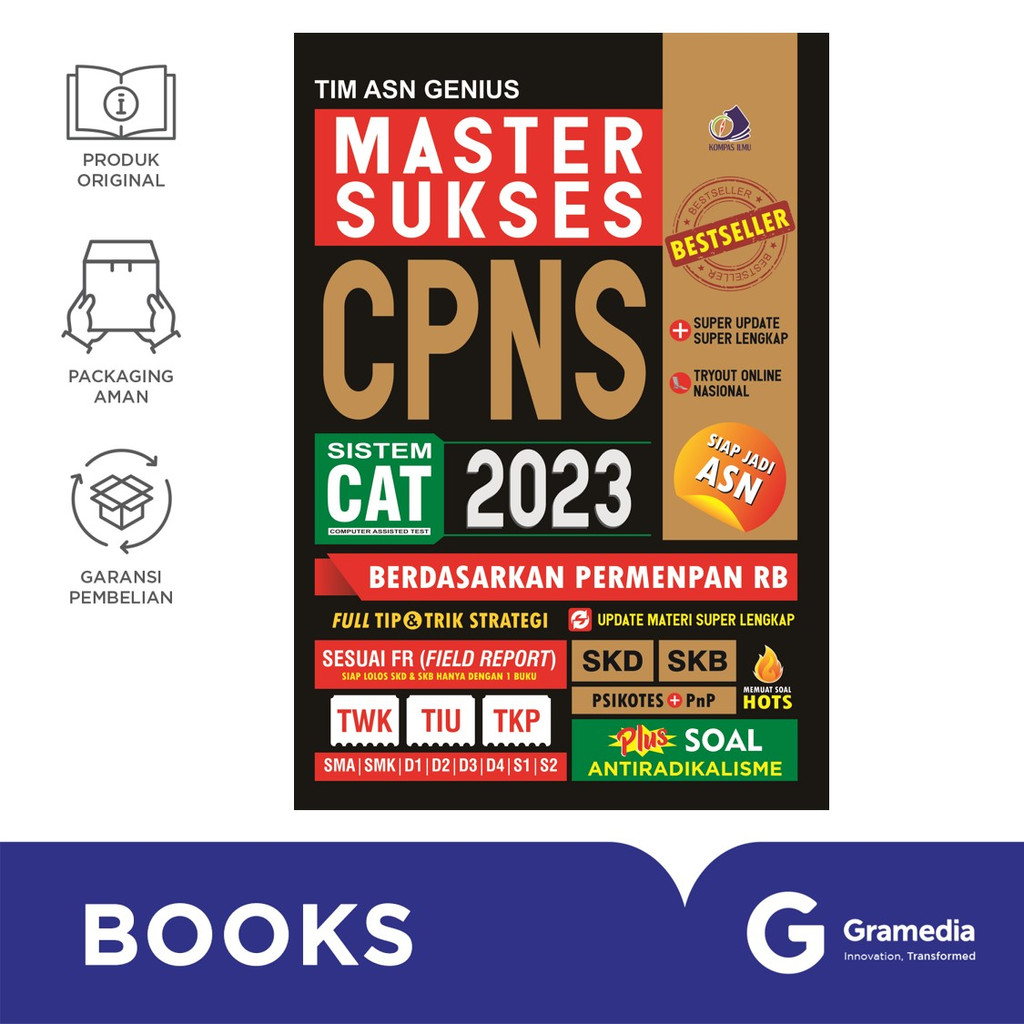 Jual Master Sukses Cpns Sistem Cat 2023 Shopee Indonesia