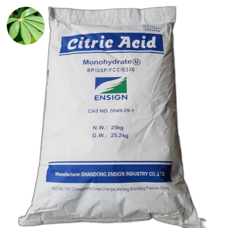 Jual Citric Acid Citrun Citric Monohydrate Sitrun Kg Shopee