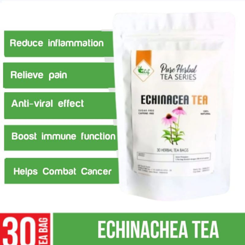 Jual ELIF TEA Echinacea Tea Echinacea purpurea, Purple Coneflower Tea (30 Tea Bag) Shopee
