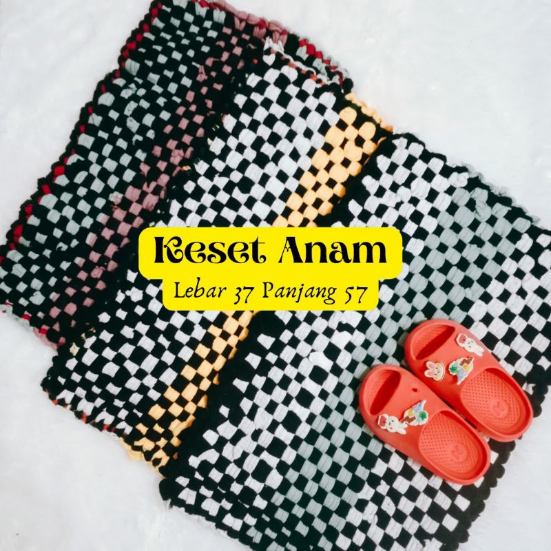 Jual Keset rumahan model anam dari kain perca lembut awet | Shopee ...