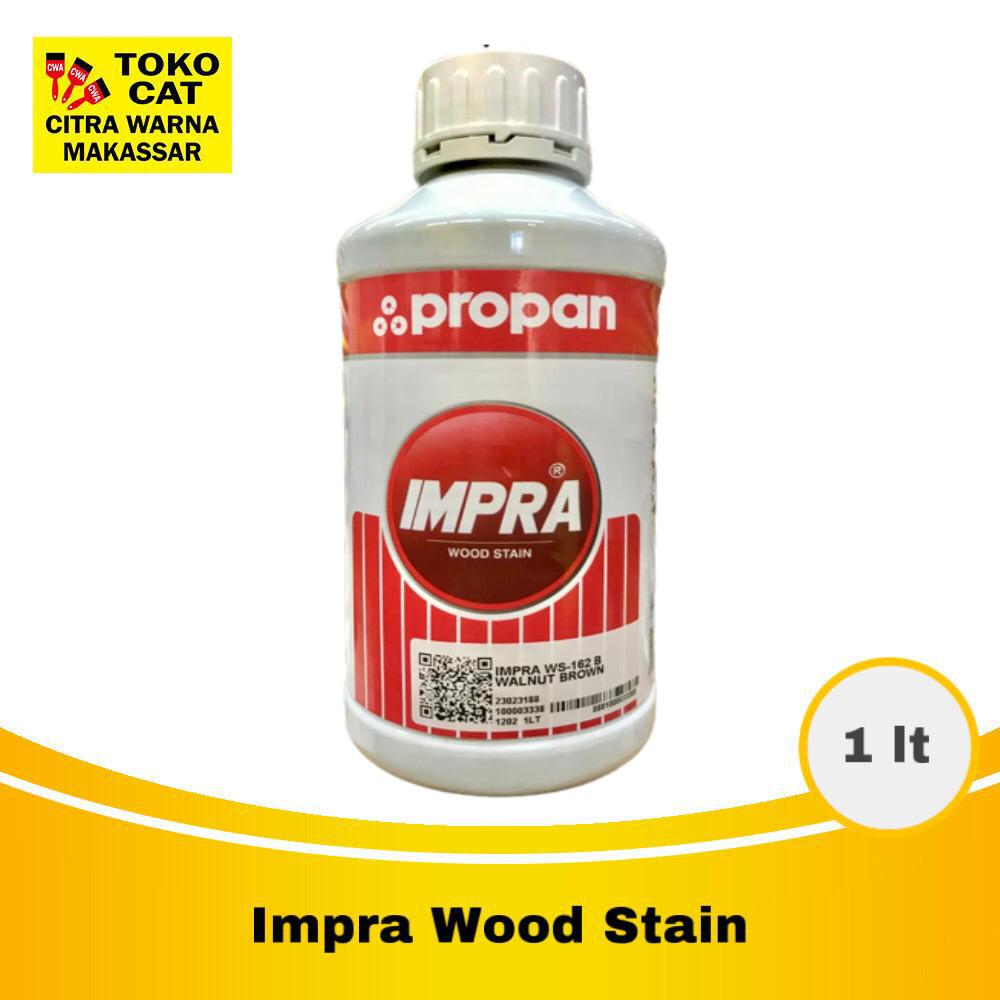 Jual Cat Kayu Politur Propan Impra Woodstain 1 Liter Shopee Indonesia 9536