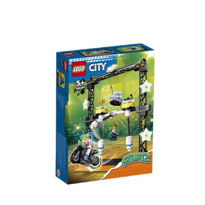 Jual Lego City 60341 The Knockdown Stunt Challenge | Shopee Indonesia