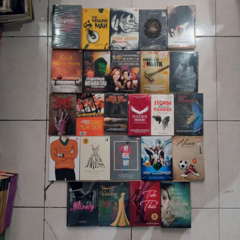 Jual NOVEL REMAJA / NOVEL HOROR / NOVEL ROMANCE / NOVEL MISTERI / BUKU ...