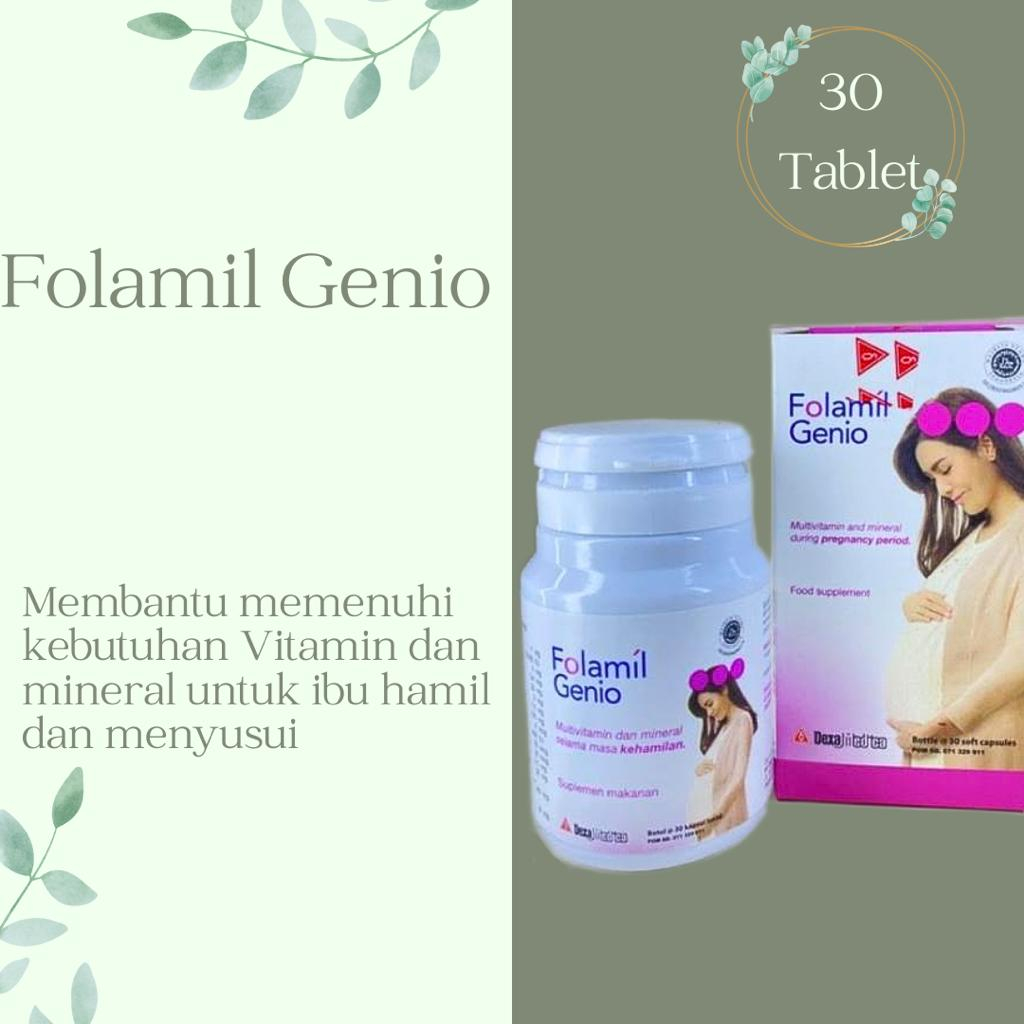 Jual Folamil Genio (30 Tablet) | Shopee Indonesia