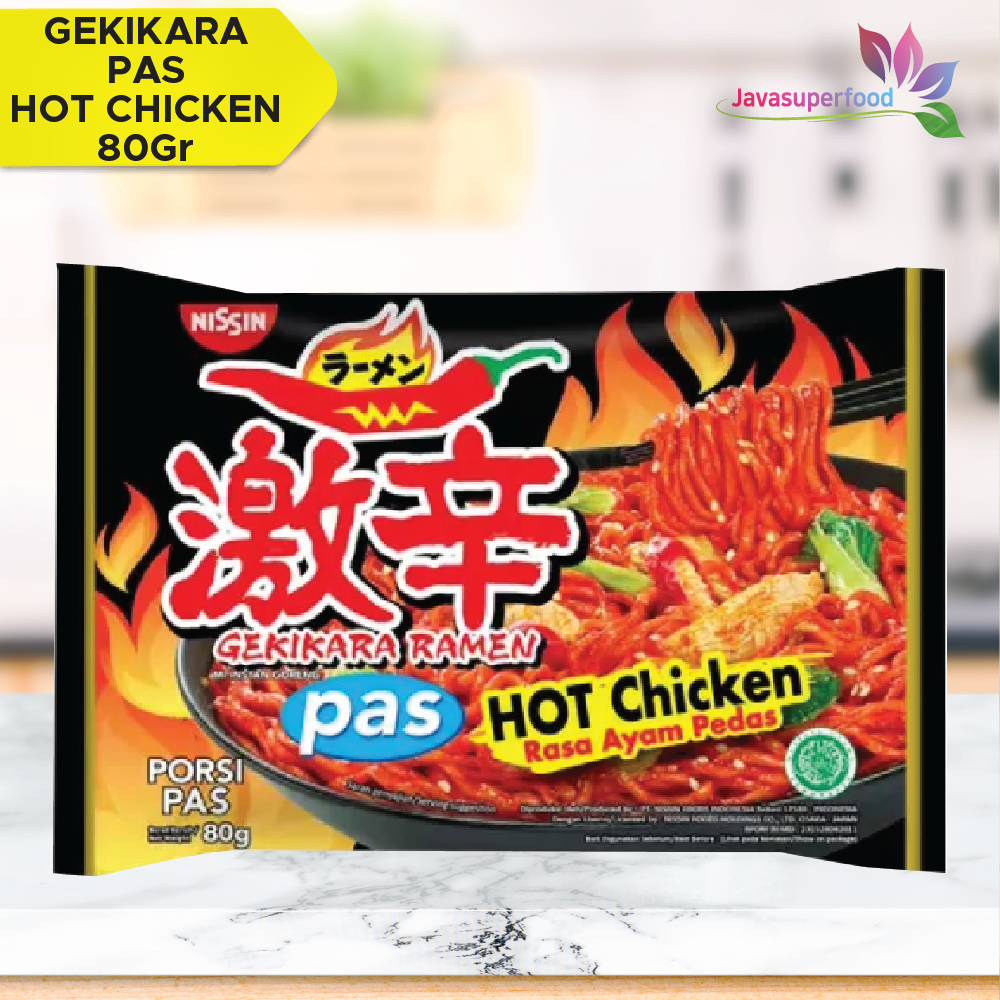 Jual Nissin Gekikara Ramen Hot Chicken Rasa Ayam Pedas Porsi Pas 80