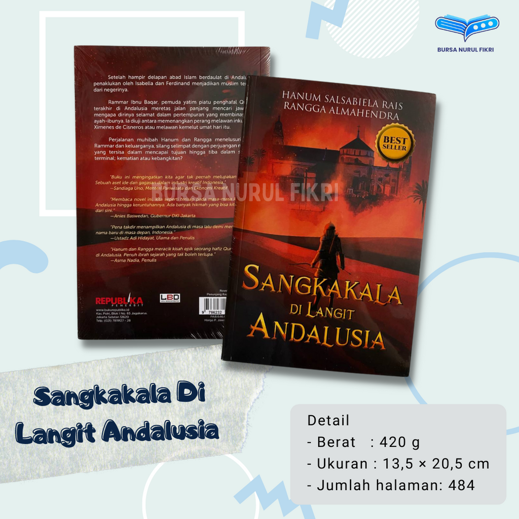 Jual Novel Sangkakala Di Langit Andalusia Original Karya Hanum ...