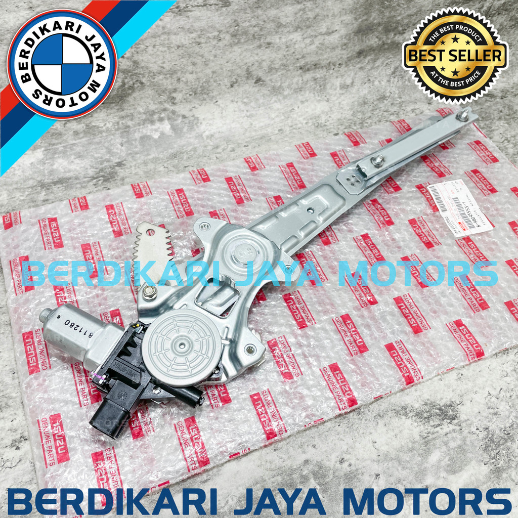 Jual REGULATOR KACA POWER WINDOW DEPAN DMAX 4JK 4JK1 MUX PLUS MOTOR