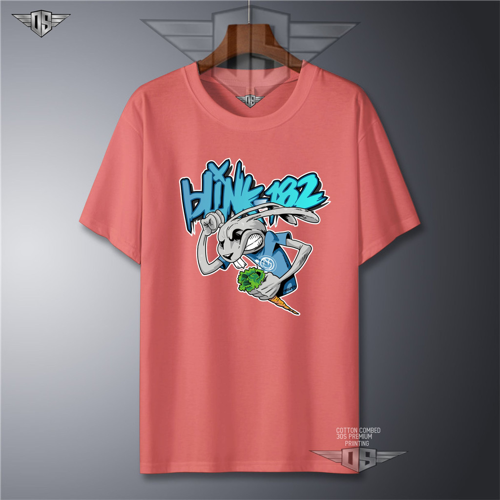 Jual Onesimos Kaos Distro RABBIT BLINK Cotton Combed 30s Premium ...