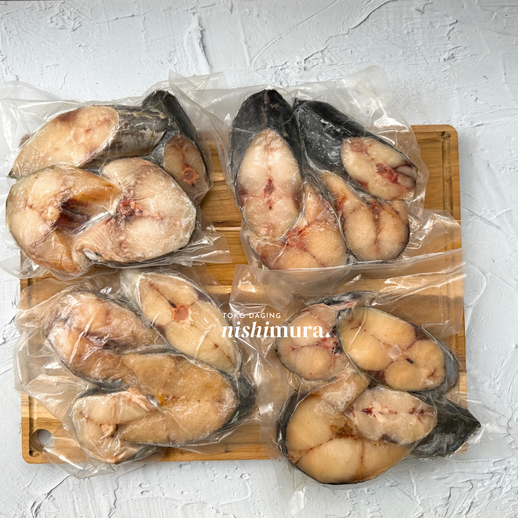 Jual Ikan Tenggiri Steak Potong Bersih 500gr Tengiri Fillet Frozen