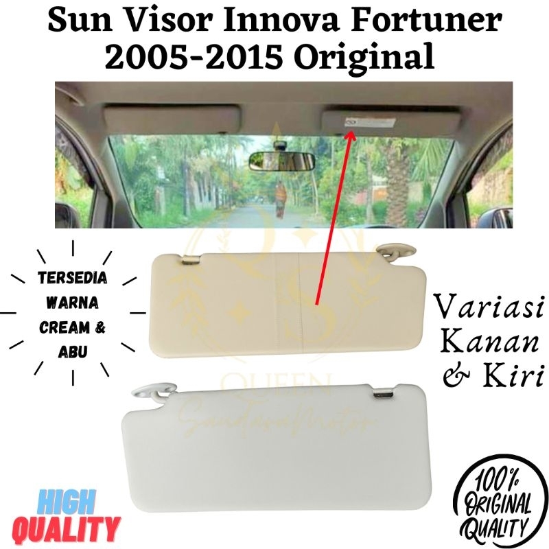 Memilih Sunvisor Innova yang Tepat: Panduan Lengkap untuk Kenyamanan dan Keamanan Berkendara