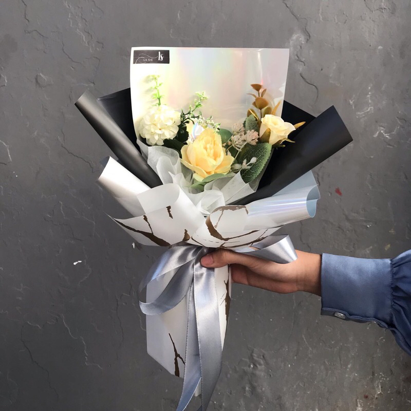 Jual Bouquet buket Artificial bunga gift hadiah wisuda graduation ...