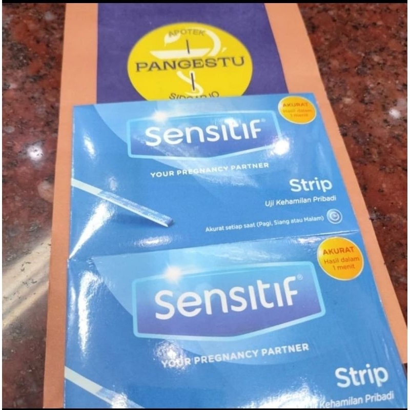 Jual Sensitif Test Pack Kehamilan 1 Strip / Sensitive Pregnancy Test ...