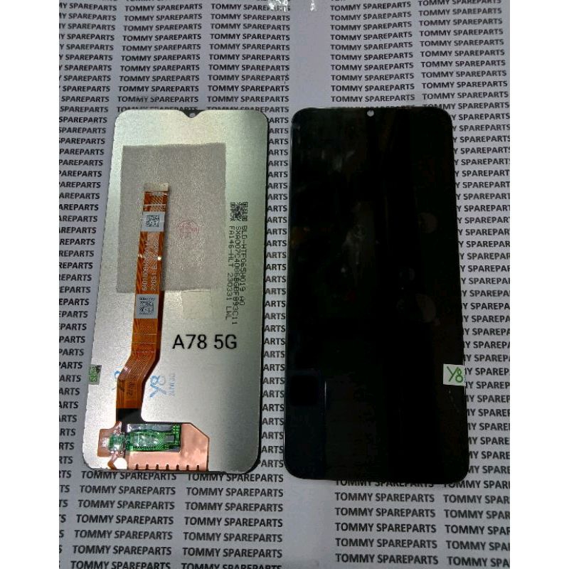 Schermo LCD Per Oppo A78 5G / A58 5G – Con Cornice E Kit Attrezzi, Touch 3D Per Modelli CPH2483 E CPH2495