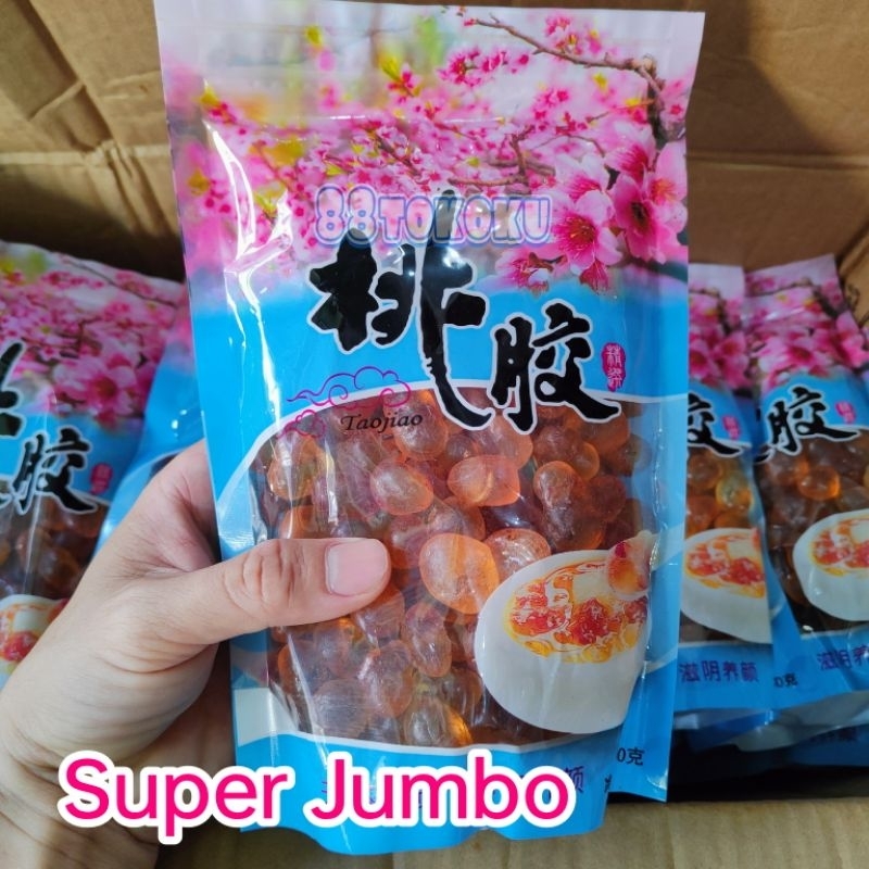 Jual Peach Gum Tao Jiao A Pearl Besar 500gr Shopee Indonesia