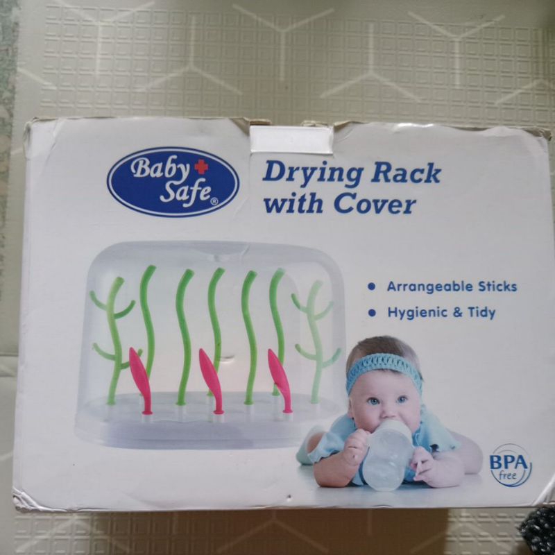 Jual PL baby safe drying rack with cover (booked) | Shopee Indonesia
