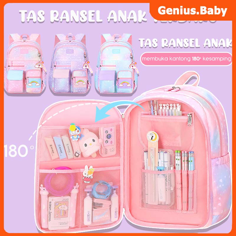 Jual Tas Ransel Sekolah Anak Perempuan Tas Sekolah Anak Anti Air Model ...