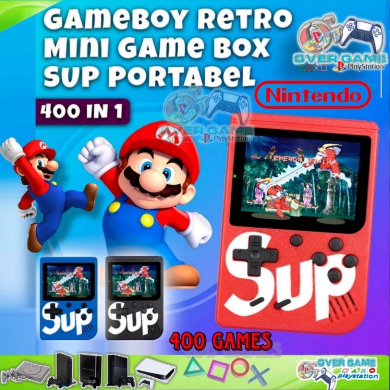 Jual GAME BOY MINI SUP MARIO BROS 400IN | Shopee Indonesia