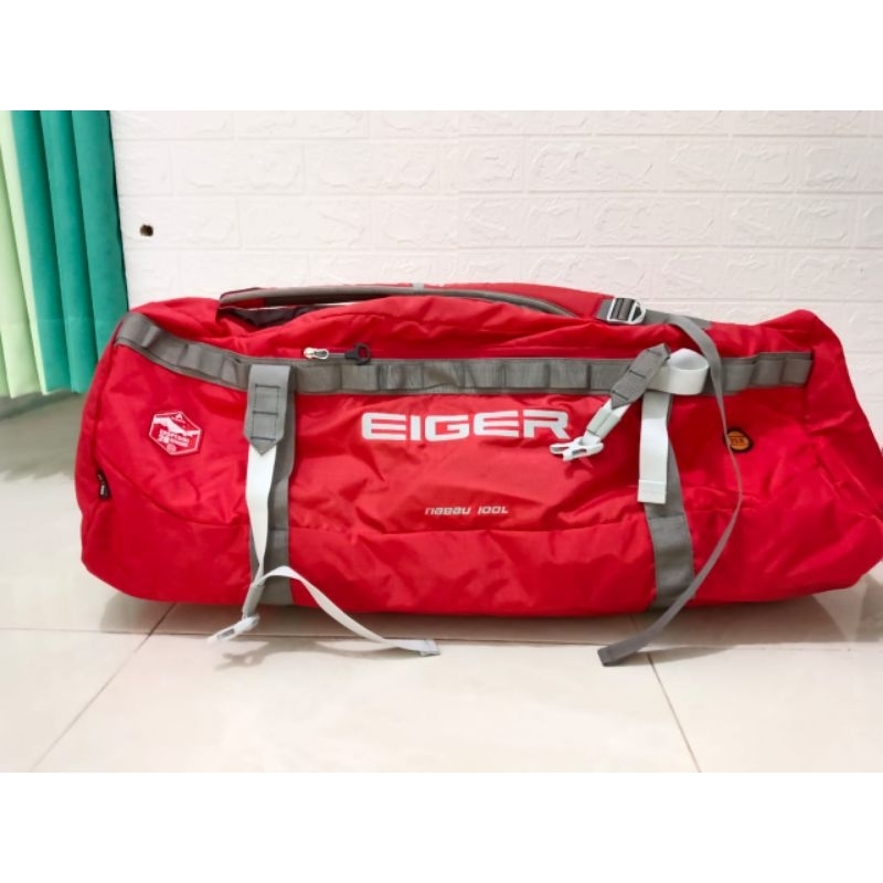 Jual Eiger Nabau Duffle Bag 100L Shopee Indonesia