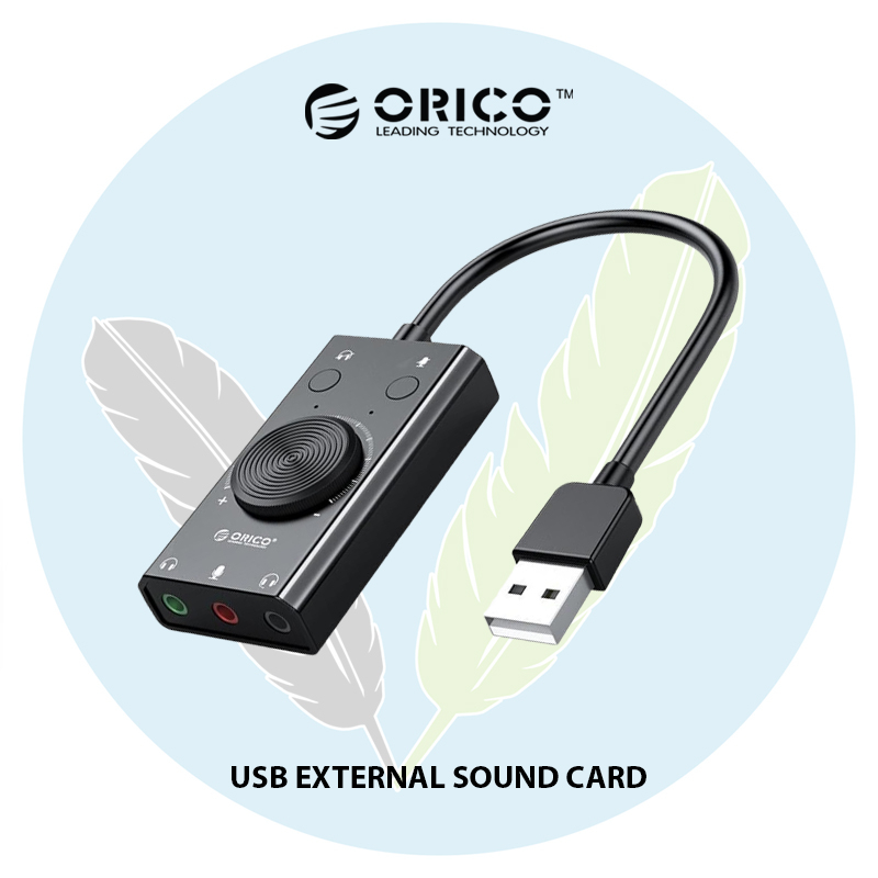 Jual Orico SC2 (Multifunction USB External Sound Card) Shopee Indonesia