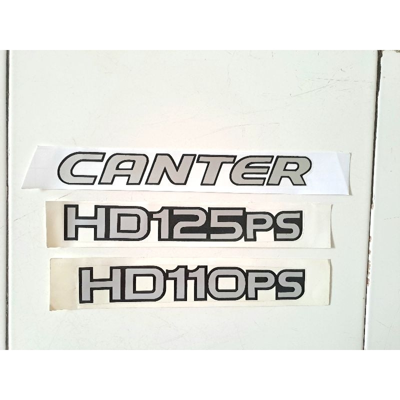 Jual Stiker canter / stiker HD 125ps / Stiker HD 110PS | Shopee Indonesia