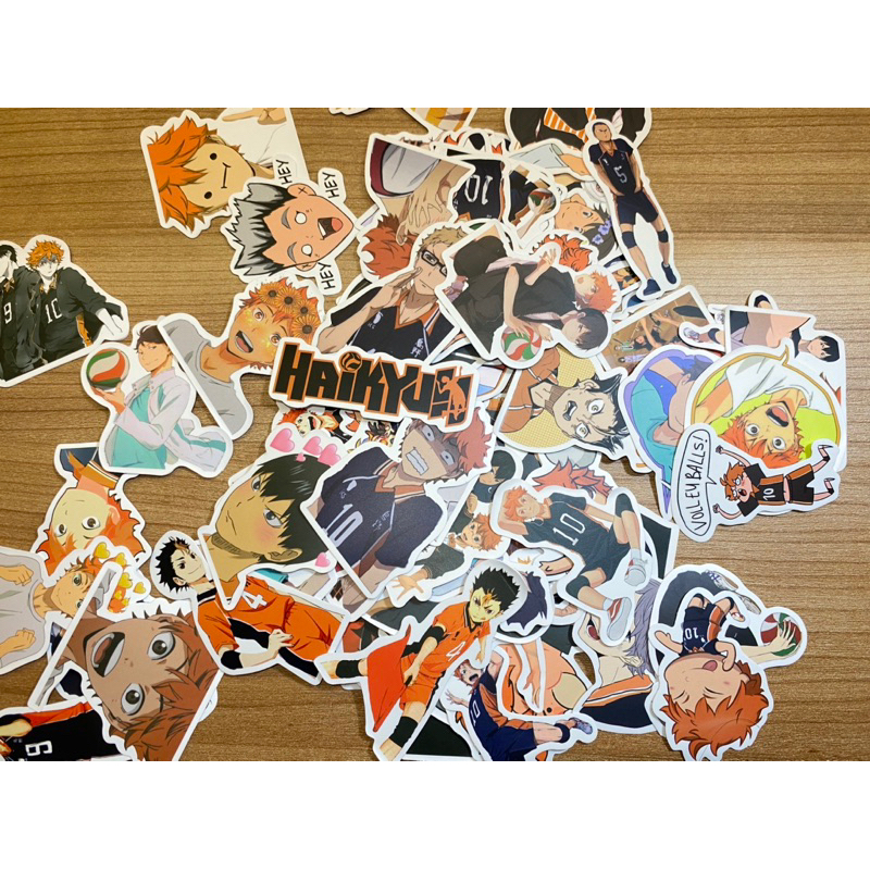 Jual Sticker Haikyuu (random 10 pcs) | Shopee Indonesia