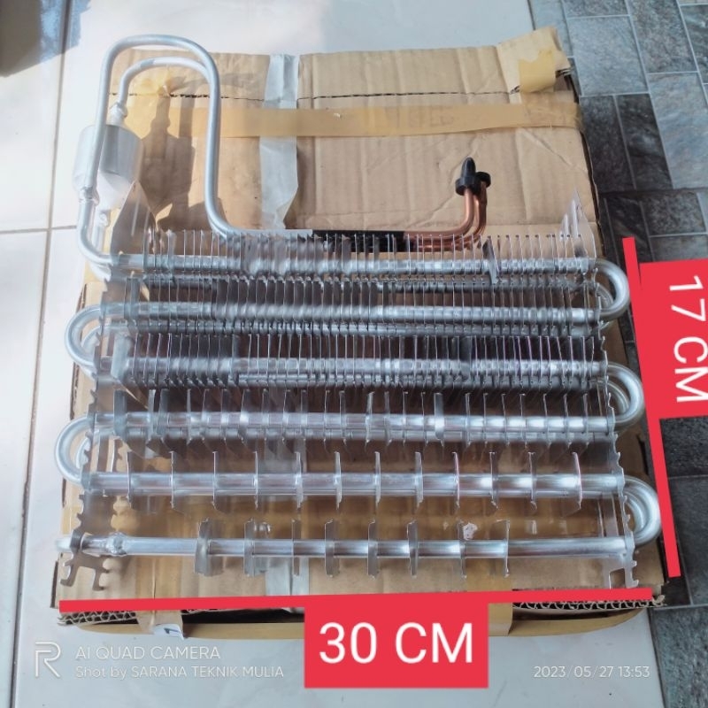 Jual Evap / Evaporator Aluminium Kulkas 2 Pintu LG (30 x 17 cm) Shopee Indonesia