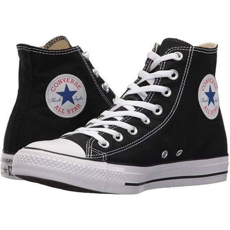 Bisa Cod Sepatu Converse All Star Hitam Tinggi 70s chuck taylor sneaker pria dan wanita canvas tali sepatu sekolah sepatu kerja sepatu kuliah