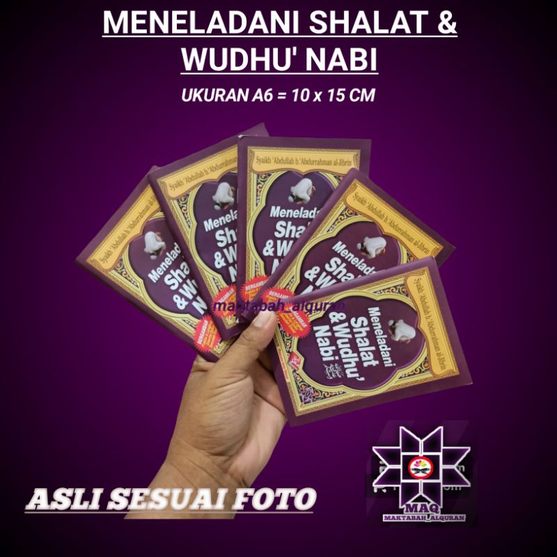 Jual Buku Meneladani Shalat Dan Wudhu Nabi Shopee Indonesia