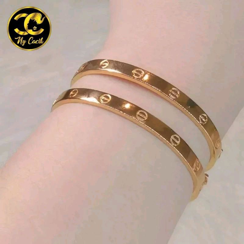 Gelang emas cartier new arrivals