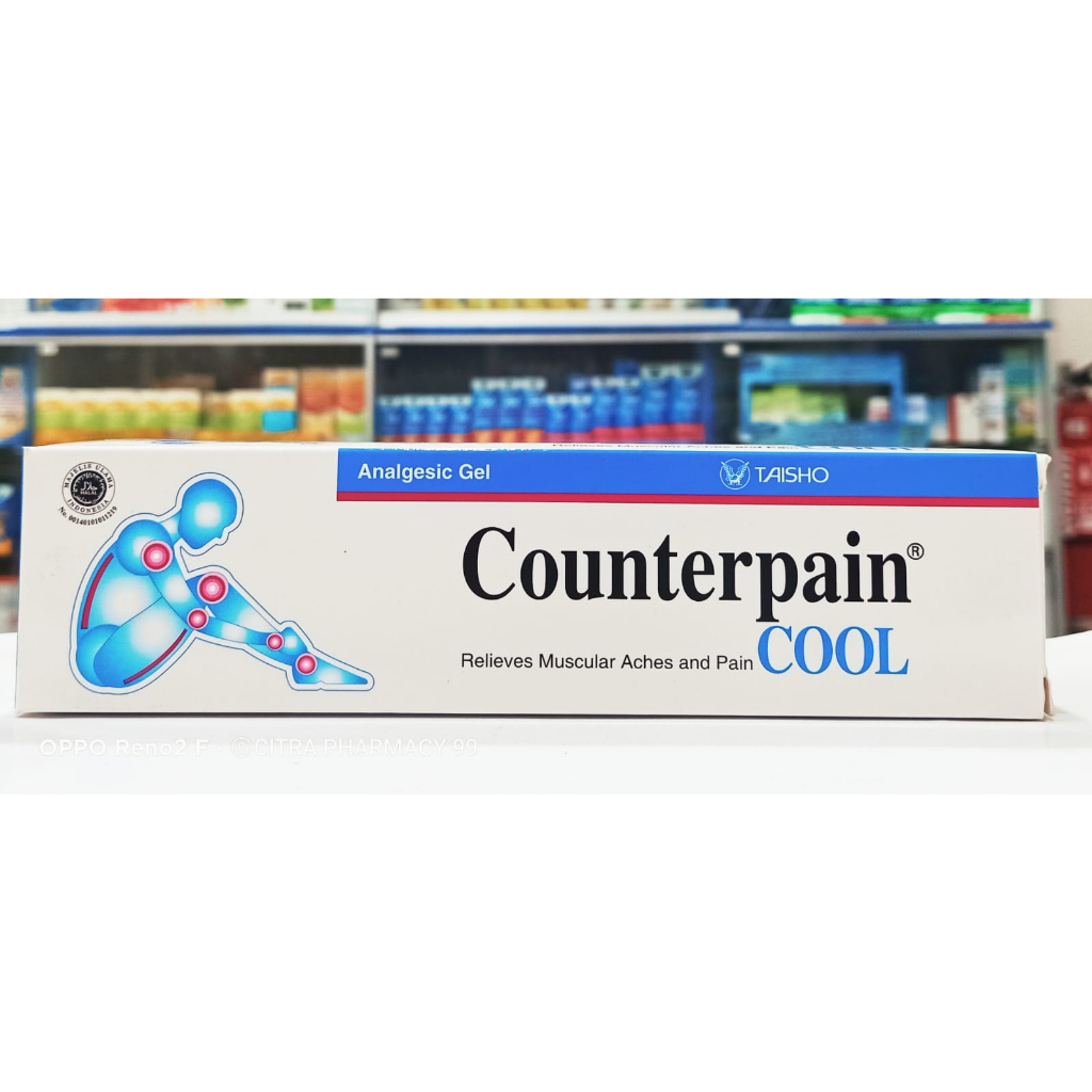 Jual Counterpain Merah dan COOL 𝐊𝐫𝐢𝐦 𝟏𝟐𝟎𝐆𝐑 - Meringankan Sakit Pada ...