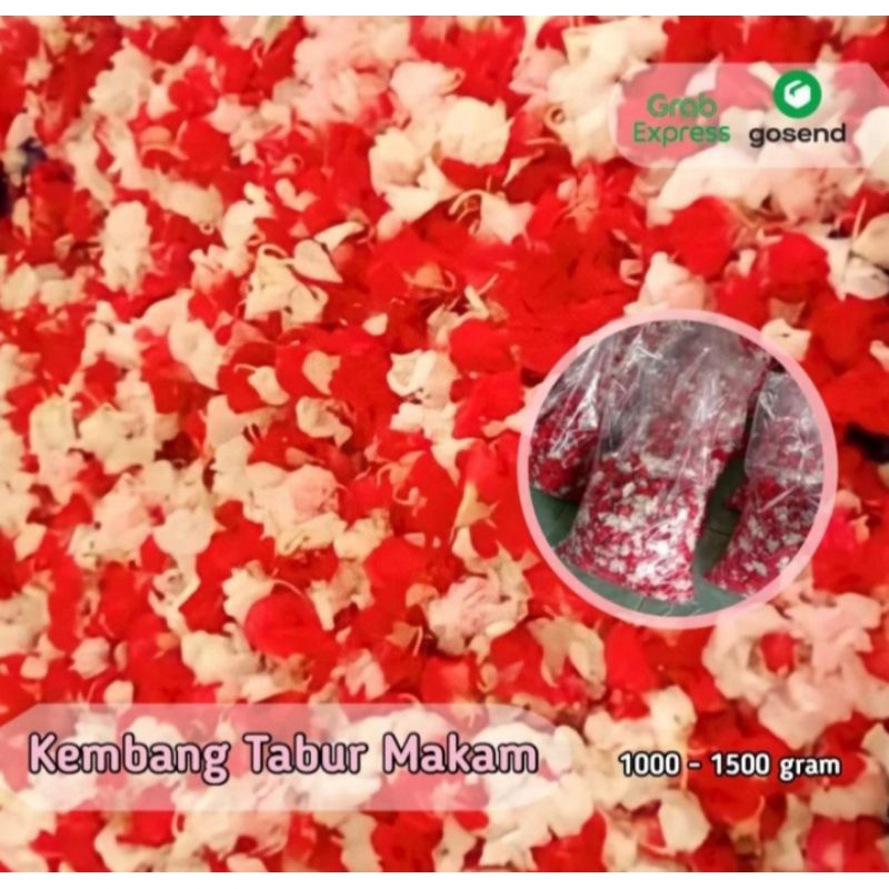Jual kembang tabur kembang untuk nyekar ziarah makam ukuran 1000 gram ...