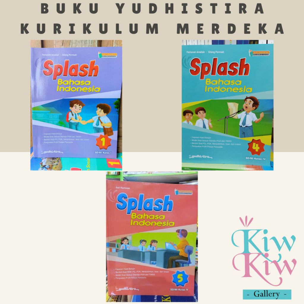 Jual Buku SPLASH Pintar Bahasa Indonesia Kelas 1, 2, 3, 4, 5, 6 SD/MI ...