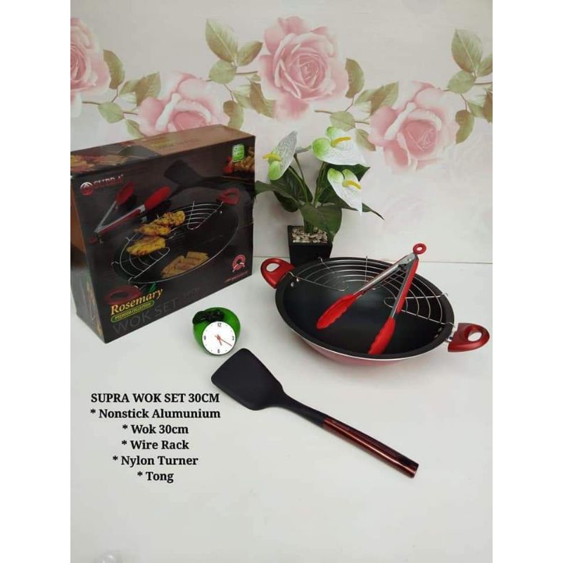 Jual wok pan supra 30 cm | Shopee Indonesia