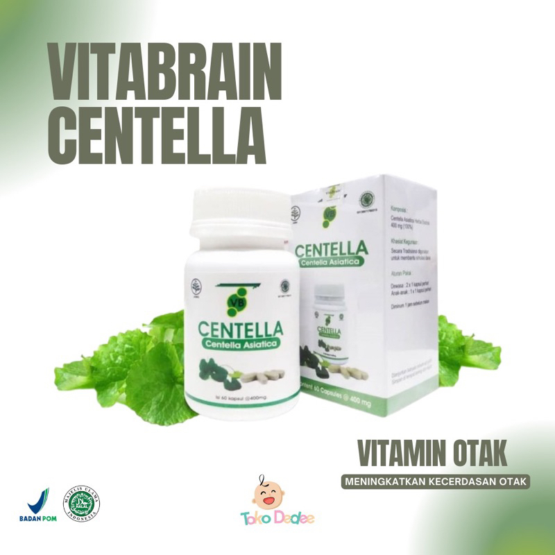 Jual VitaBrain VB Centella | Vitamin Otak Terbaik | Distributor ...