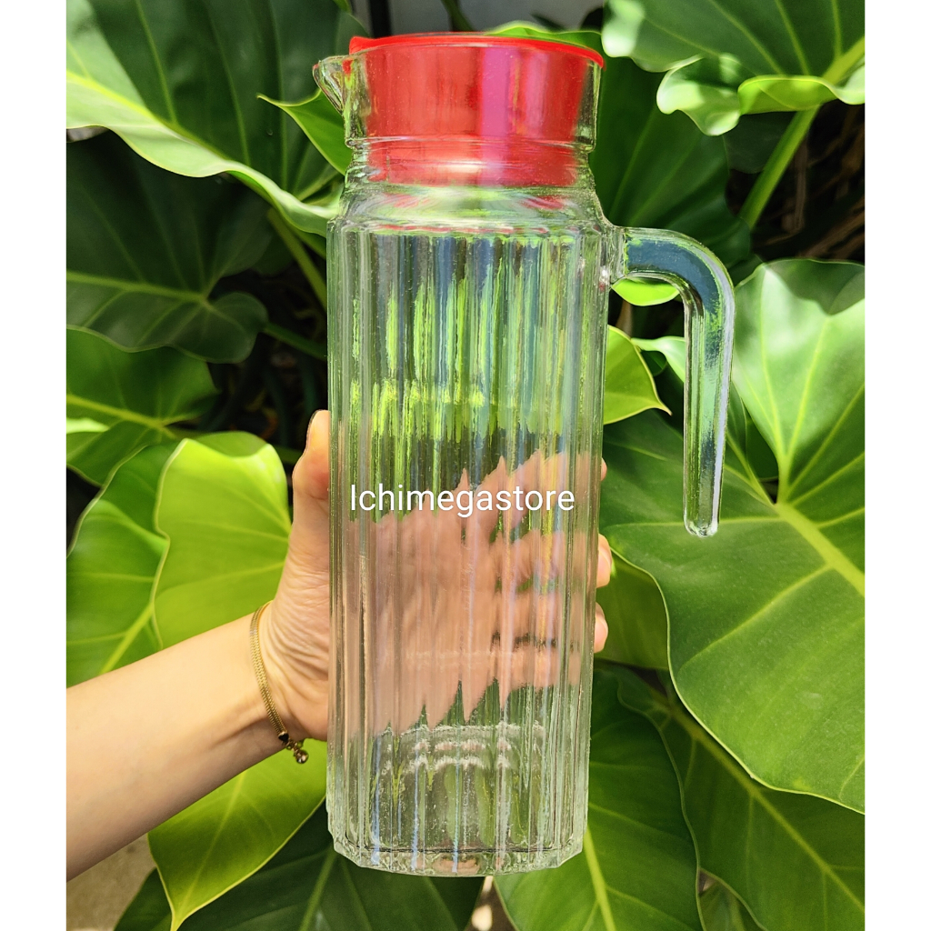 Jual Pitcher Kotak Kaca 1.2 L Water Jug Tebal Kaca Picher ICHIMEGASTORE ...