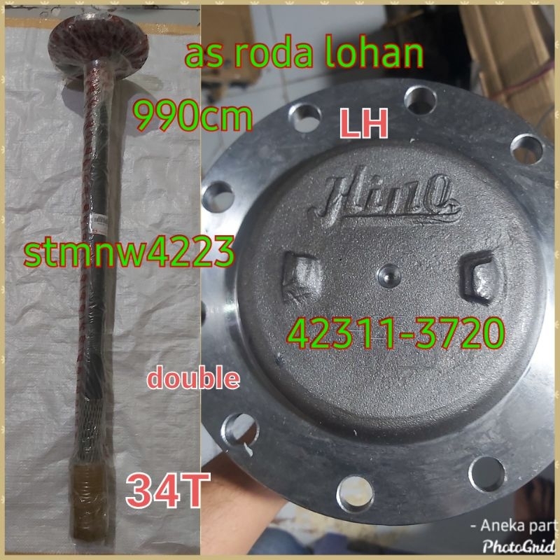 Jual rear axle shaft kiri as roda hino lohan fm 260ti hino 500 suri 34 ...