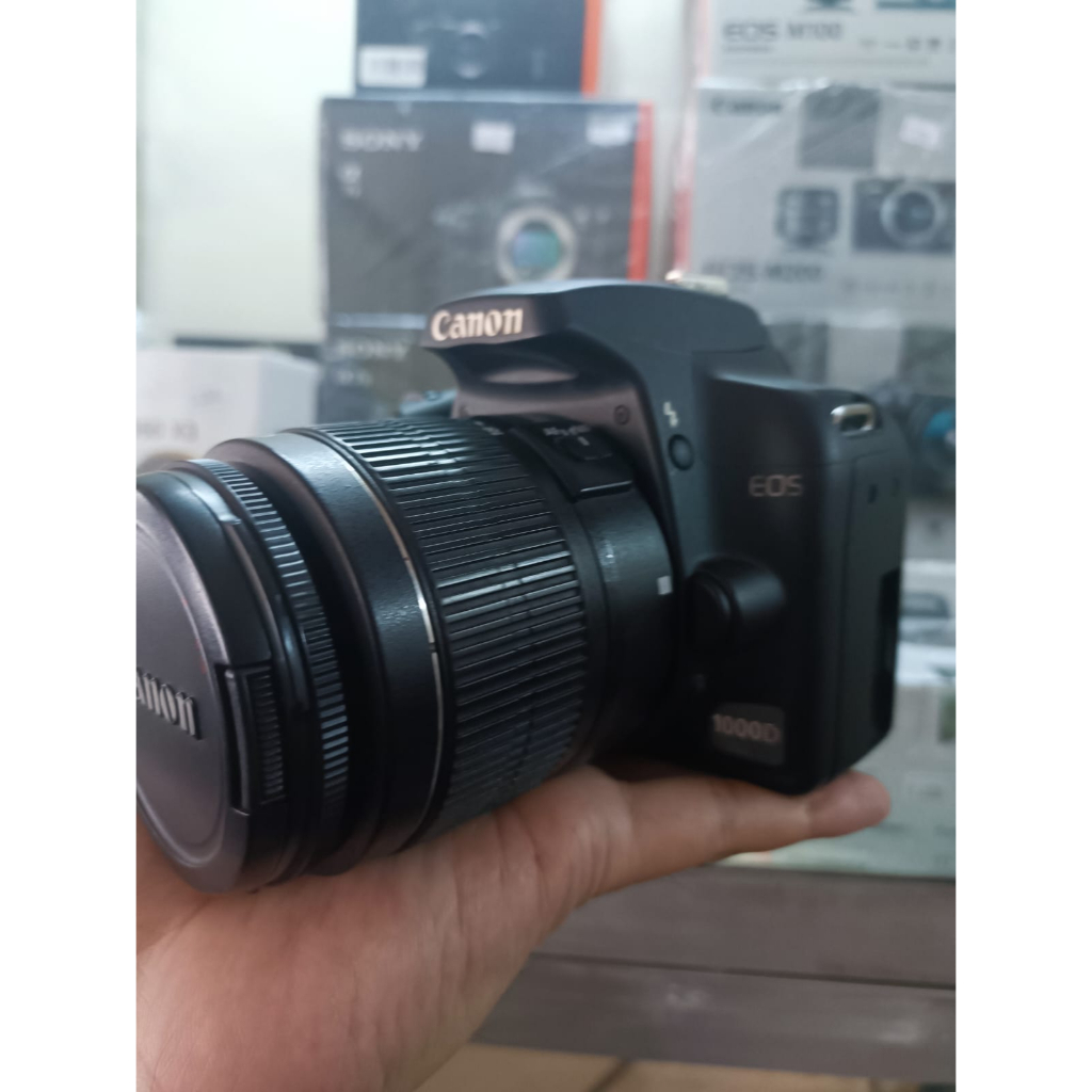 Jual Canon eos 1000d kit 18 55mm | Shopee Indonesia