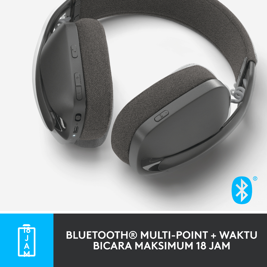 [BUNDLING] Logitech Brio 500 webcam Full HD 1080P x Logitech Zone Vibe 100 Wireless Headphone (2)