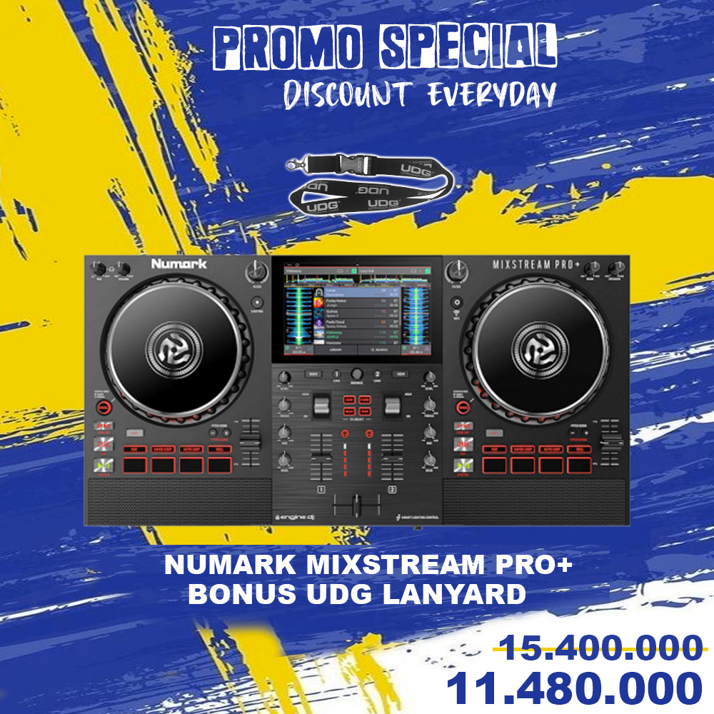 Jual Numark Mixstream Pro+ Standalone DJ Controller Mixtreampro + Alat
