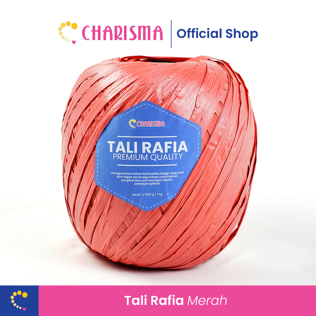 Jual Charisma Tali Rafia Warna - Tali Rafia Charisma Hitam Tebal Kuat ...