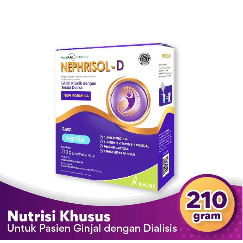 Jual NEPHRISOL-D Susu Untuk Pasien Ginjal Kronik pada Tahap Dialisis ...