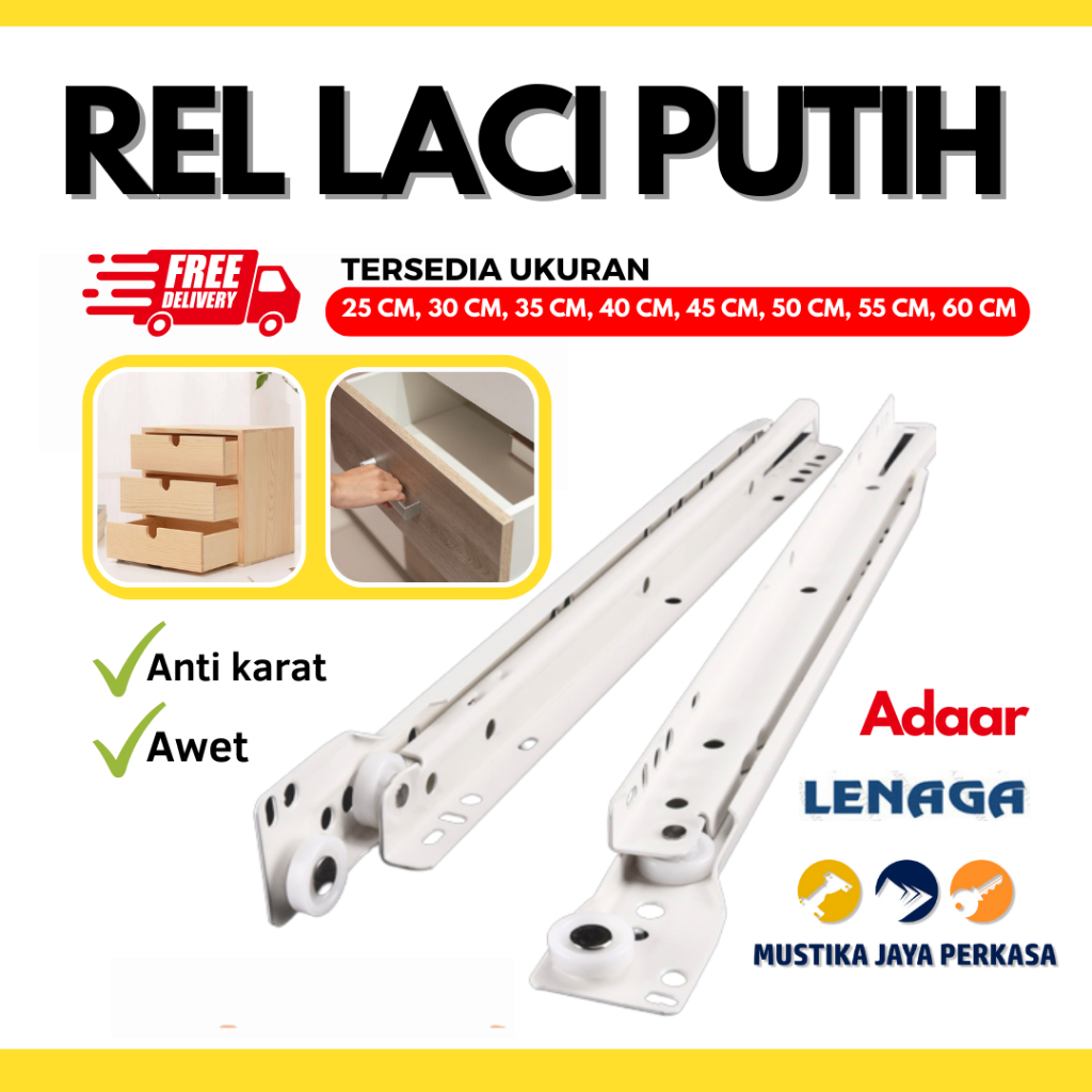 Jual Rel Laci Besi Putih Rel Laci Roda Besi Bukan Rel Laci Single Track