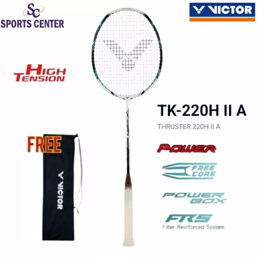 Jual New Raket Badminton Victor Thruster K 220H / TK-220H / TK 220H II ...