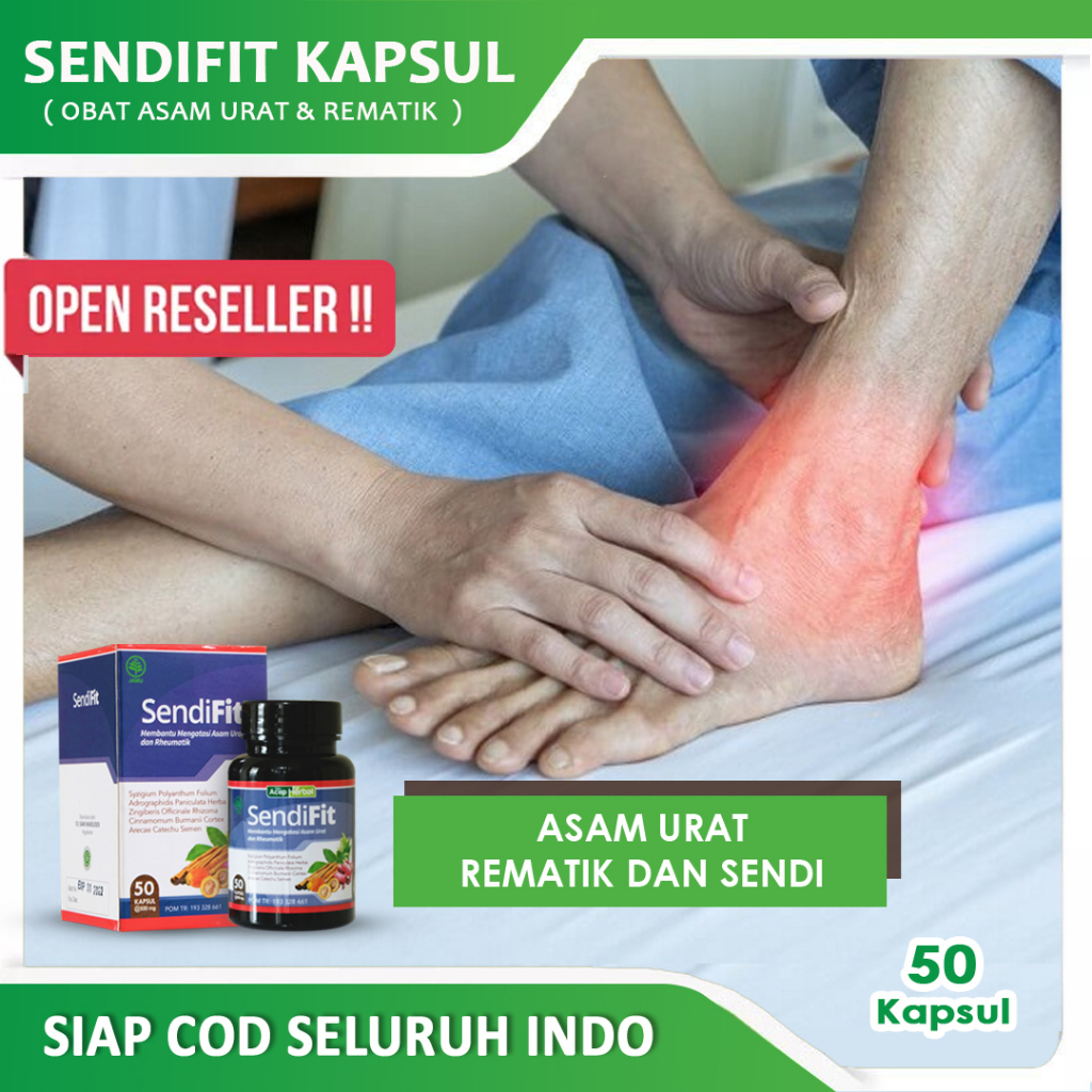 Jual Obat Asam Urat Rheumatik Rematik Nyeri Sendi Sakit Pinggang Syaraf