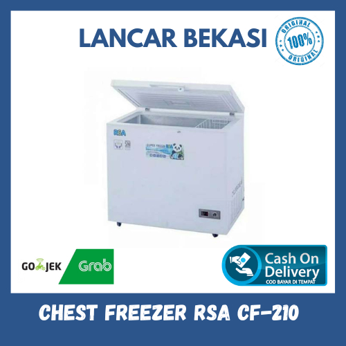 Jual RSA CF210 Chest Freezer Box Lemari Pembeku (199 LITER) - GARANSI ...