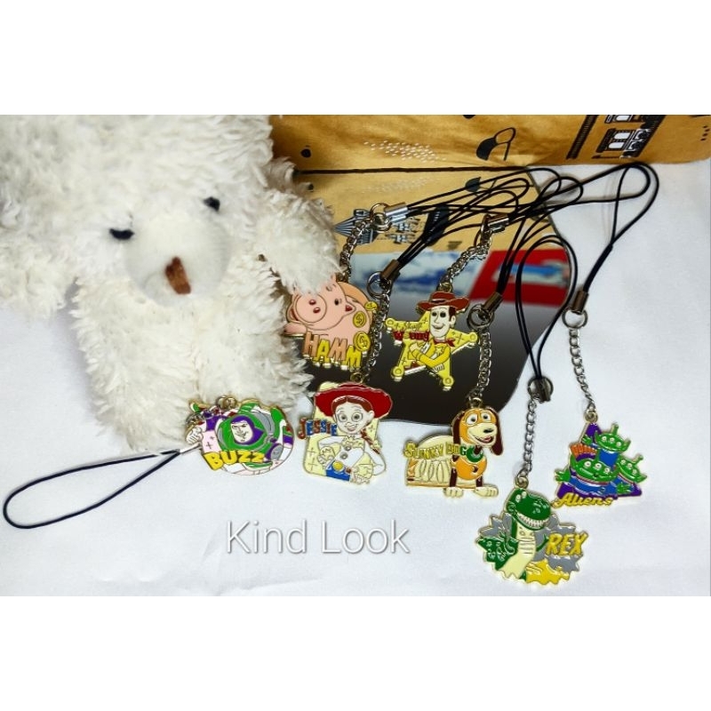 Jual Gantungan kunci toy story keychain woody phonestrap jessie