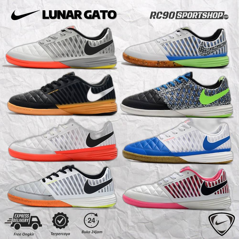 Jual Sepatu Futsal Nike Lunar Gato Ii Sala Ic Shopee Indonesia