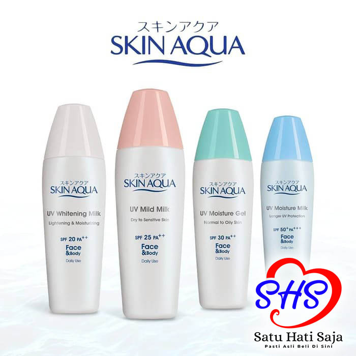 Jual SKIN AQUA SUNSCREEN UV MILD MILK MOISTURE GEL MOISTURE